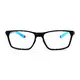 Rectangle  Black/Blue Sport Eyeglasses