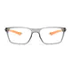 Rectangle Transparent Gray Sport Eyeglasses