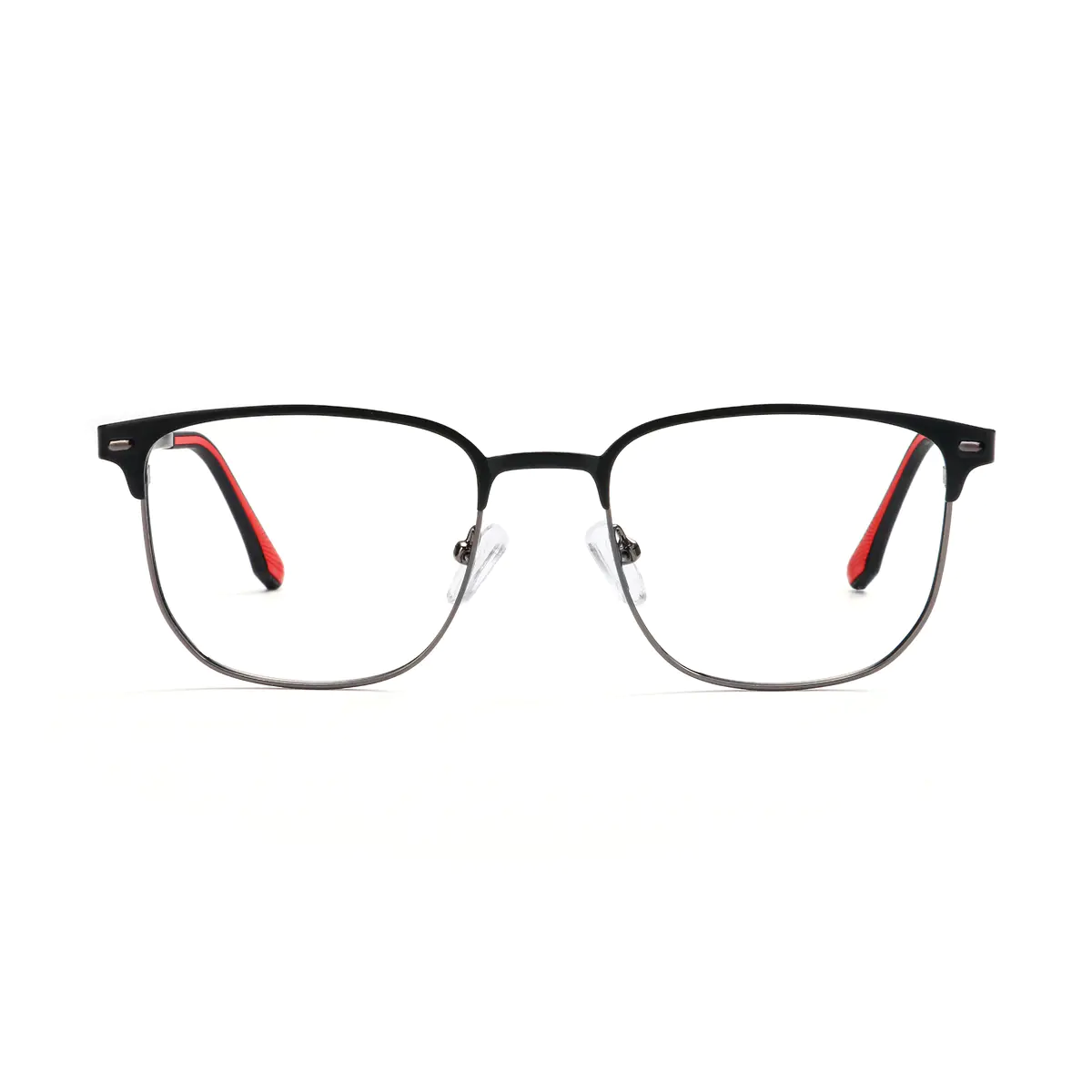 Square Gray Eyeglasses