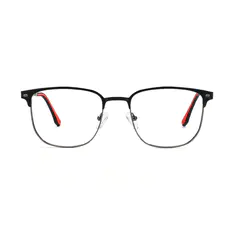 Square Gray Eyeglasses