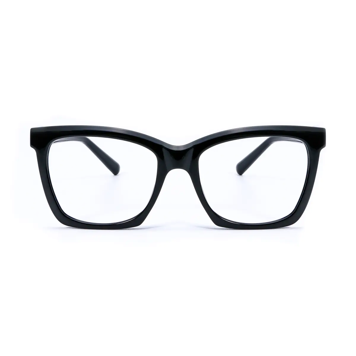 Square Black Eyeglasses