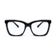 Square Black Eyeglasses