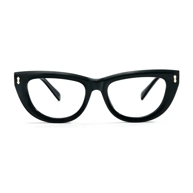 Cat-eye Black Eyeglasses