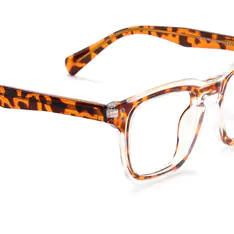 Square Tortoiseshell Eyeglasses
