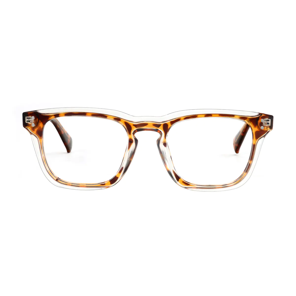 Square Tortoiseshell Eyeglasses