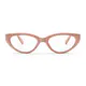 Oval Pink Eyeglasses