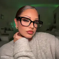 Square Black Eyeglasses