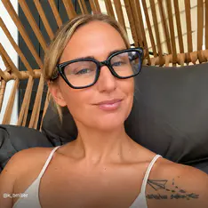 Square Black Eyeglasses