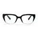 Square Black/Clear Eyeglasses