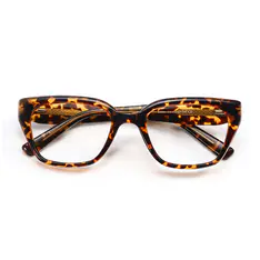 Square Tortoiseshell Eyeglasses