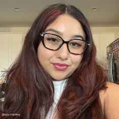 Square Black Eyeglasses