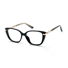 Square Black Eyeglasses