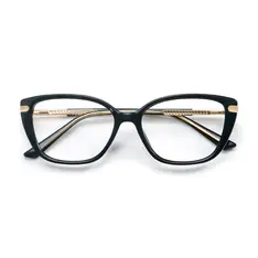 Square Black Eyeglasses