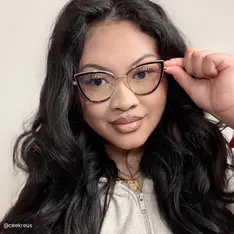 Cat-eye Black Eyeglasses