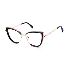 Cat-eye Black Eyeglasses