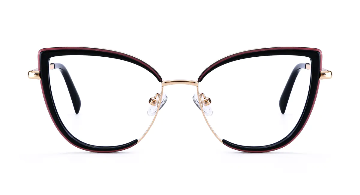 Cat-eye Black Eyeglasses