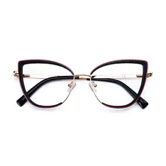 Cat-eye Black Eyeglasses