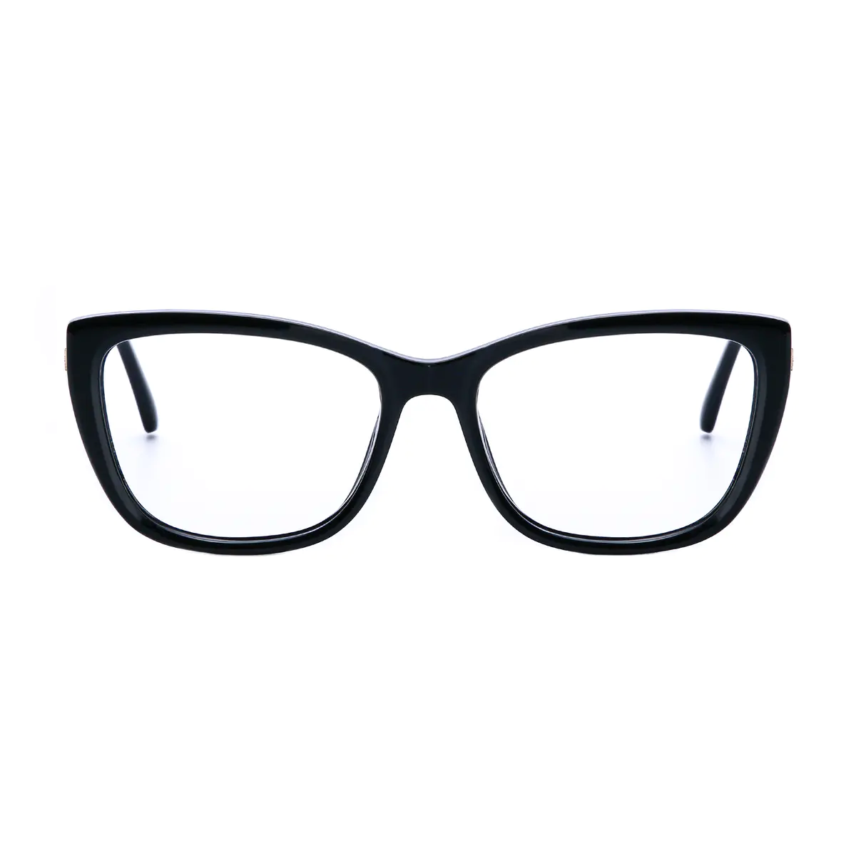Cat-eye  Black Eyeglasses