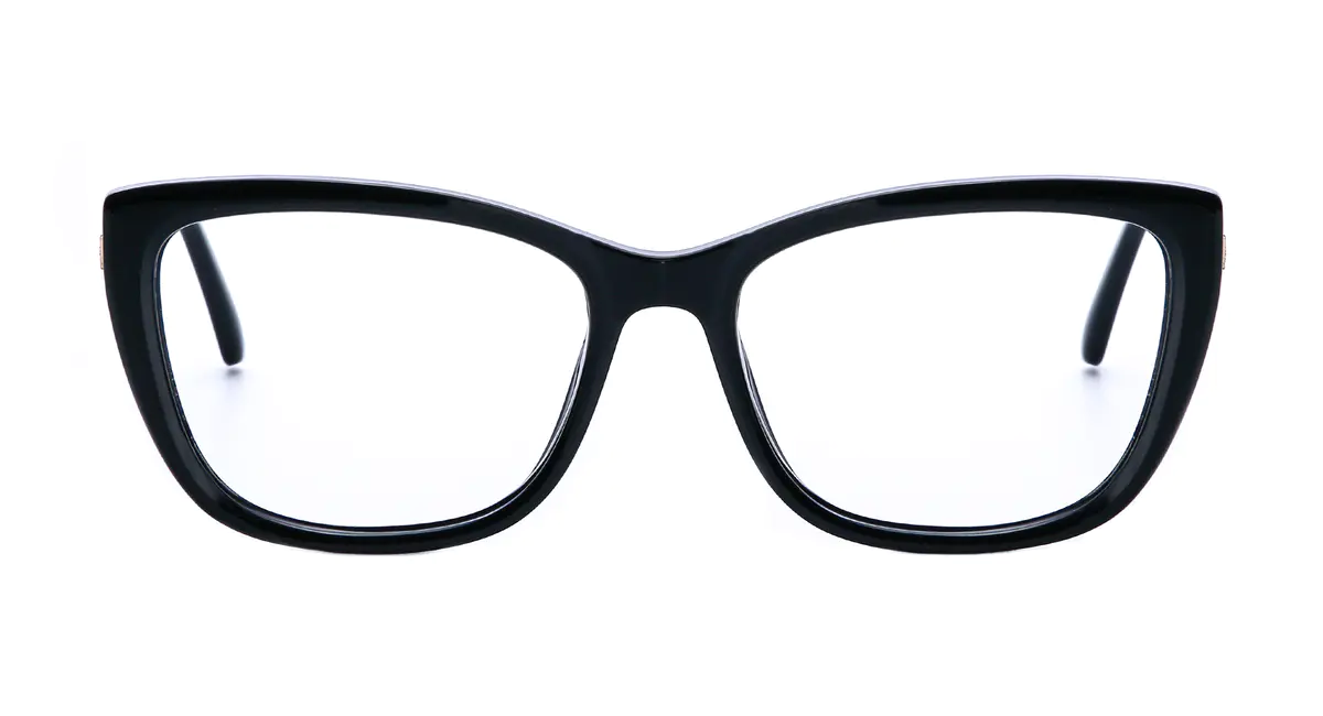 Cat-eye  Black Eyeglasses