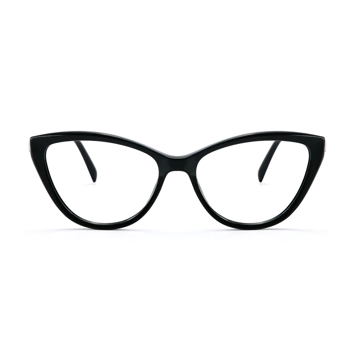 Cat-eye  Black Eyeglasses