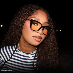 Square Black Eyeglasses