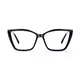 Square Black Eyeglasses