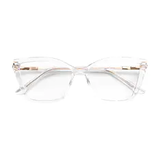 Square Clear Eyeglasses