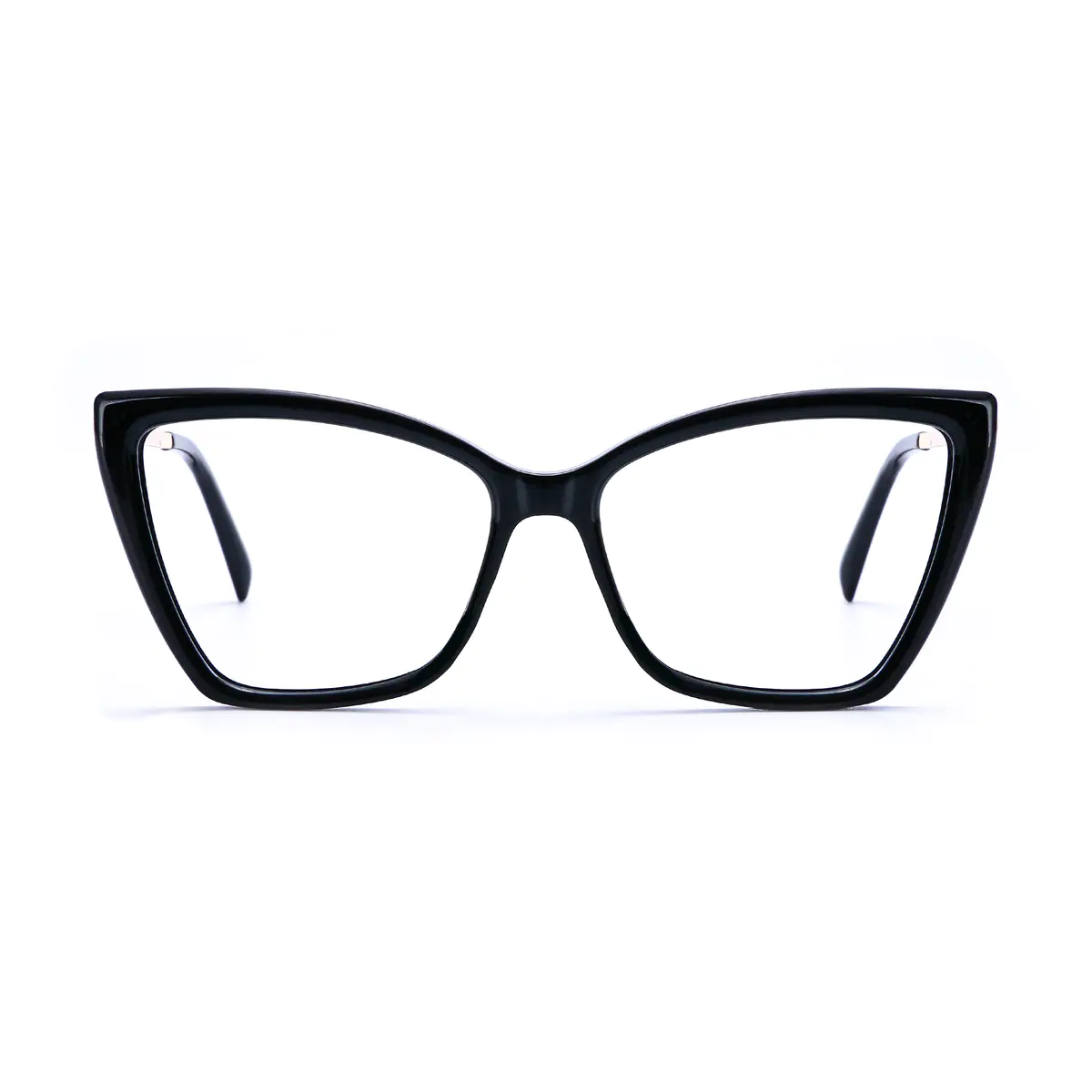 Cat-eye  Black Eyeglasses