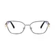 Rctangle Black/Gold Eyeglasses