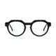Oval Black Eyeglasses