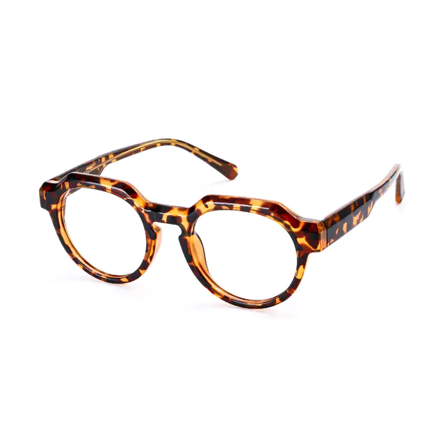Oval Tortoiseshell Eyeglasses