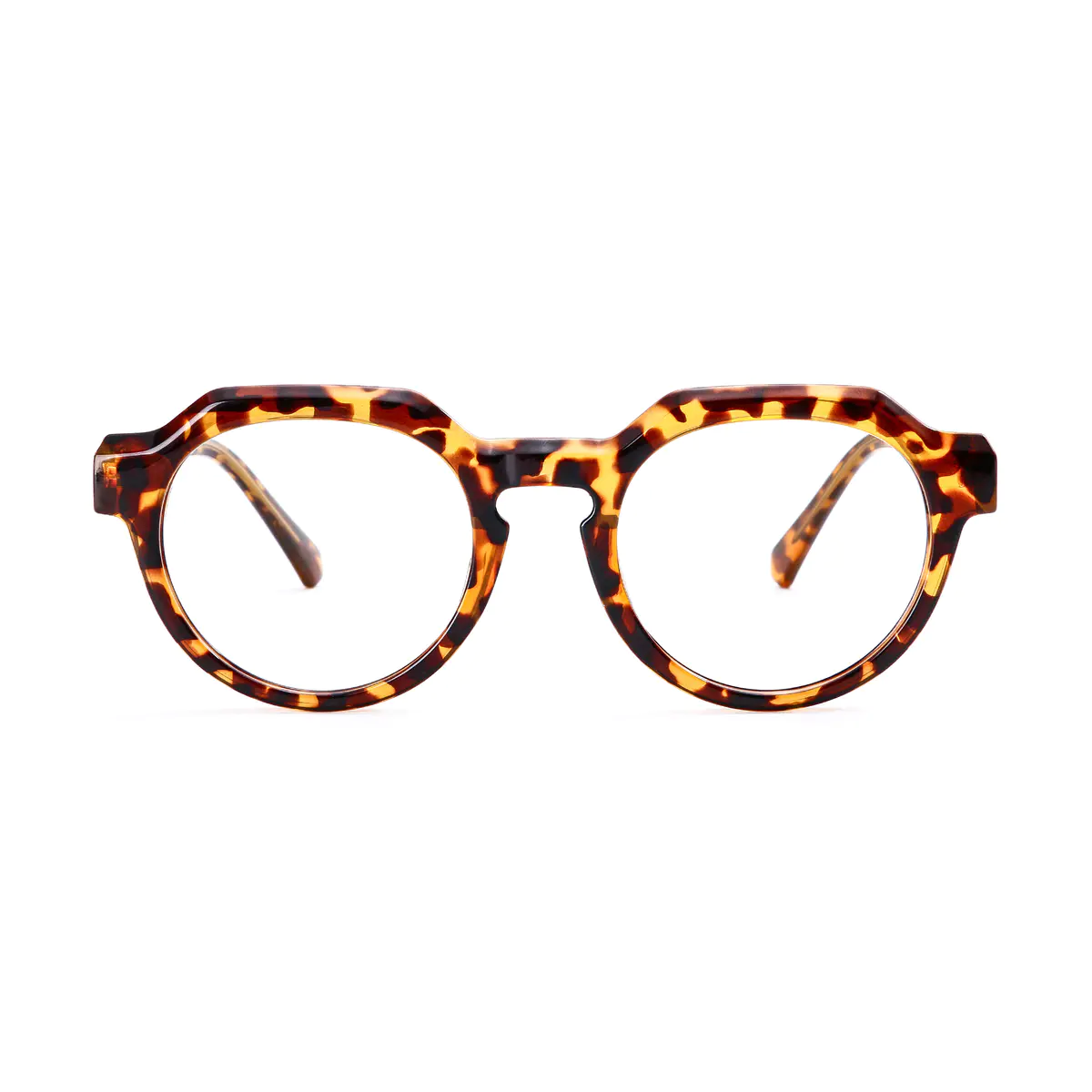 Oval Tortoiseshell Eyeglasses
