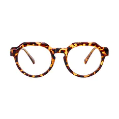 Oval Tortoiseshell Eyeglasses