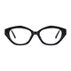 Oval  Black Eyeglasses
