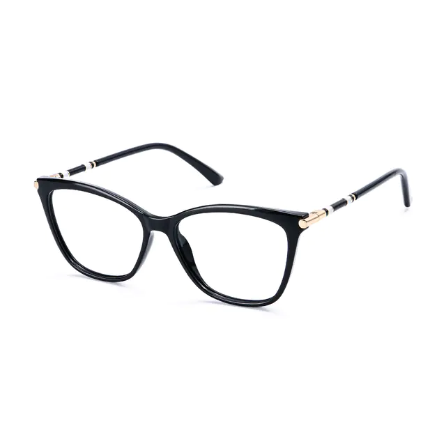 Square  Black Eyeglasses