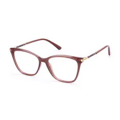 Square Pink Eyeglasses