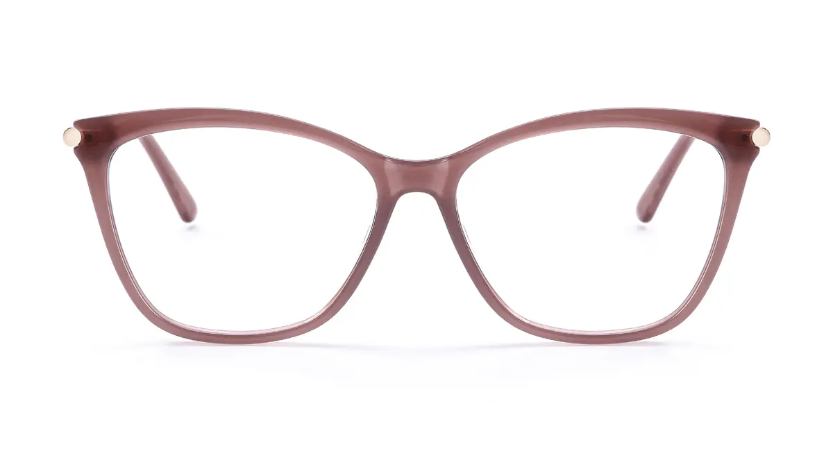Cat-eye Pink Eyeglasses