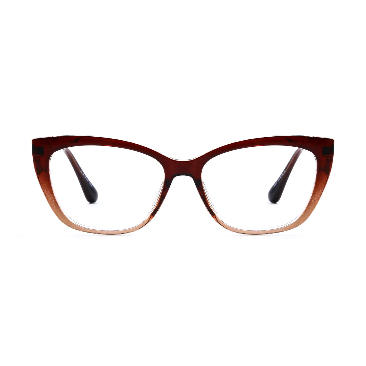 Square Brown Eyeglasses