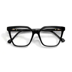 Geometric Black Eyeglasses