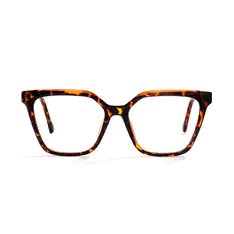 Geometric Tortoiseshell Eyeglasses