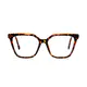 Geometric Tortoiseshell Eyeglasses