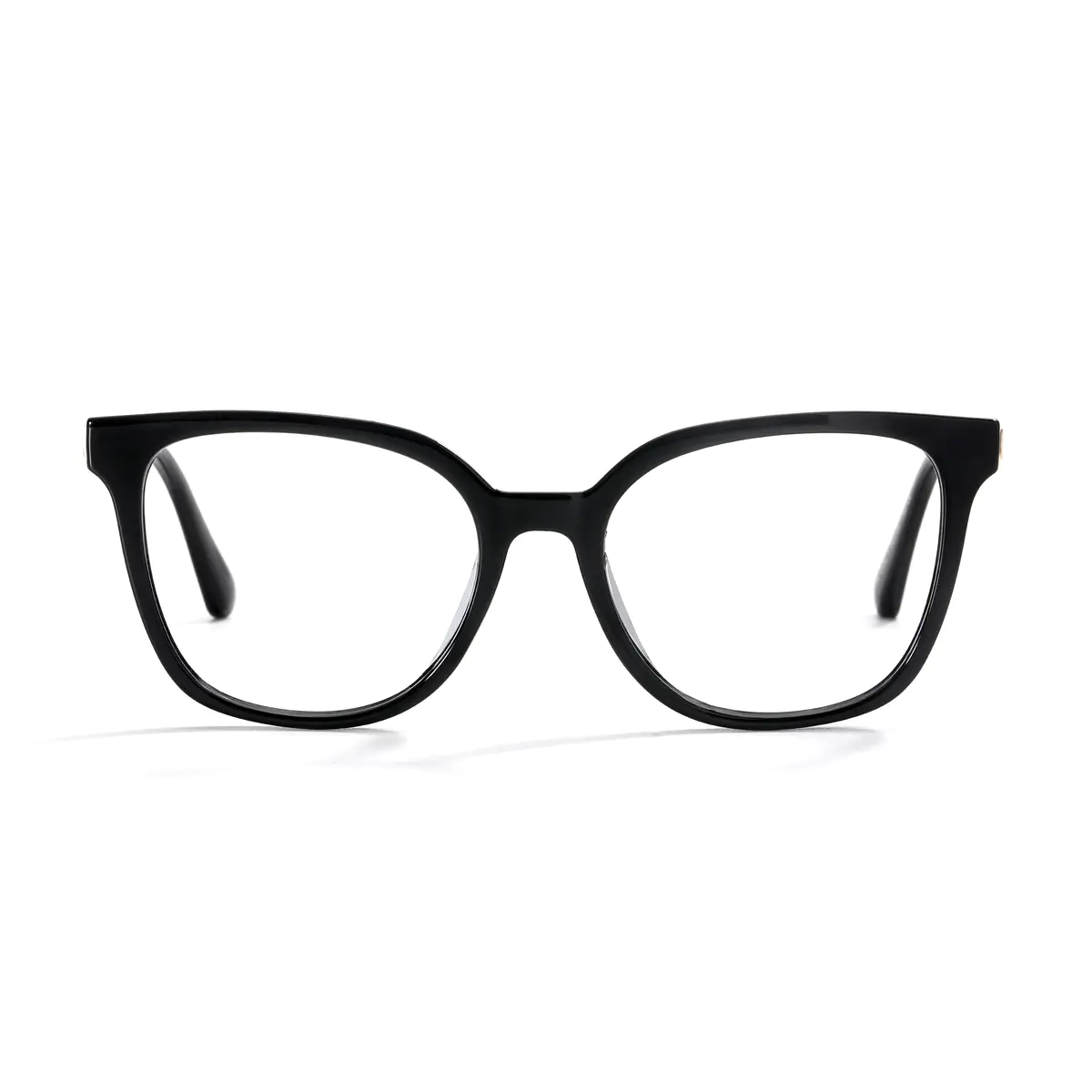 Round Black Eyeglasses