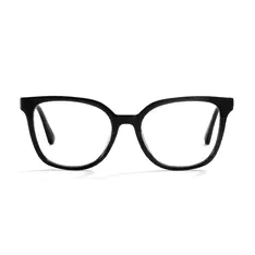 Round Black Eyeglasses