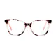 Round Pink/Tortoiseshell Eyeglasses