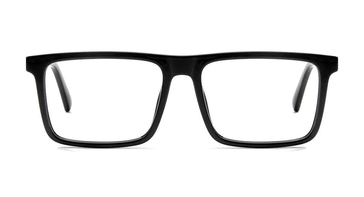 Rectangle Black Eyeglasses