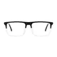 Rectangle Black/Clear Eyeglasses