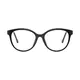 Oval Black Eyeglasses