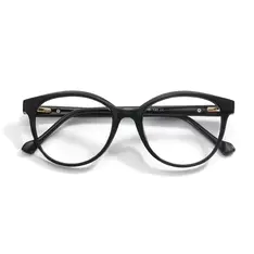 Oval Black Eyeglasses