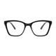 Geometric Black Eyeglasses