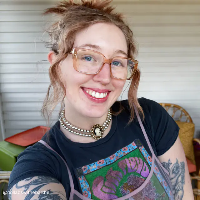 Rectangle Transparent Brown Eyeglasses